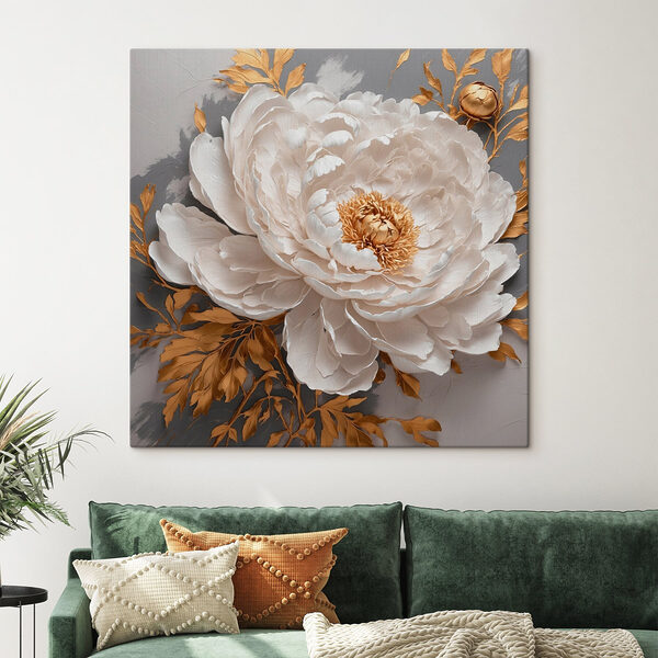 Atemberaubendes Blumendesign mit Eleganz Wandbilder Atemberaubendes Blumendesign mit Eleganz