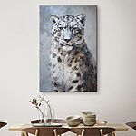 Wandbilder Gemälde eines Leoparden