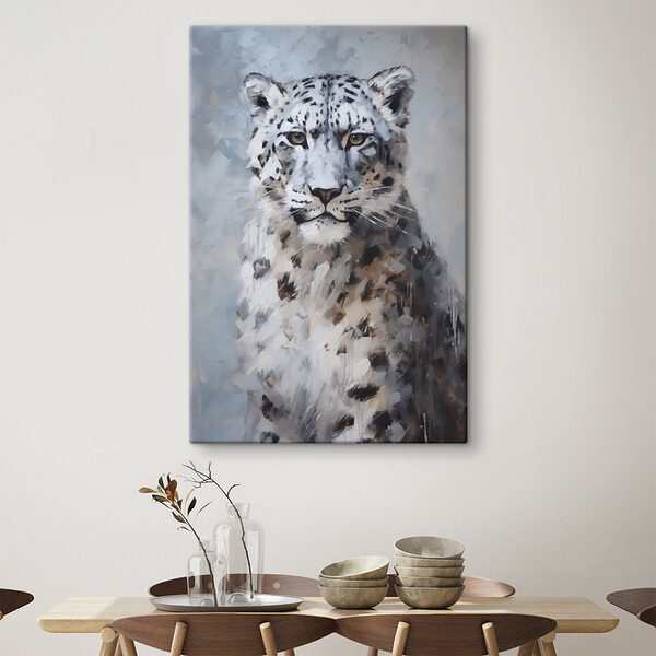 Gemälde eines Leoparden Wandbilder Gemälde eines Leoparden