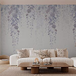 Fototapeten Zarte Blätter in sanften Farbtönen