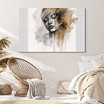 Wandbilder Ätherischer Ausdruck in gedämpften Tönen