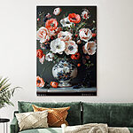 Wandbilder Vase mit Blumen darin