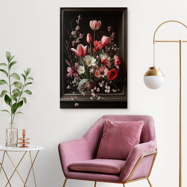 Blumenstrauß in einer Vase Wandbilder Blumenstrauß in einer Vase
