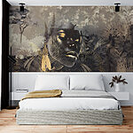 Fototapeten Mysteriöse Schönheit in der Umarmung der Natur