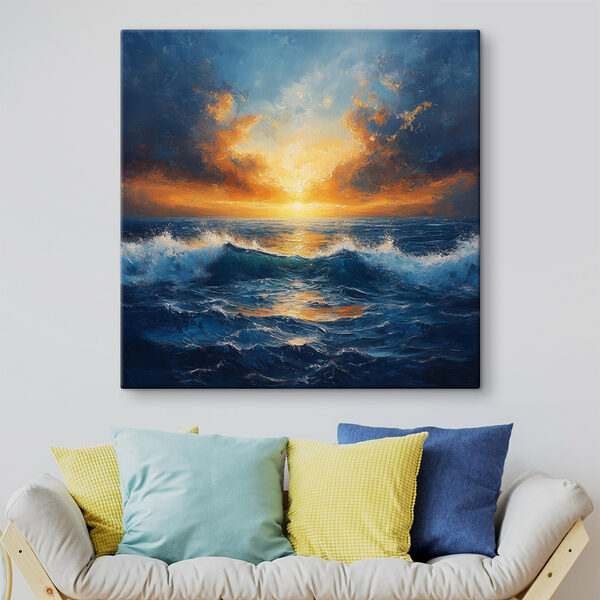 Sonnenuntergang über dem Meer Wandbilder Sonnenuntergang über dem Meer