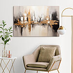 Wandbilder Gemälde einer Stadt