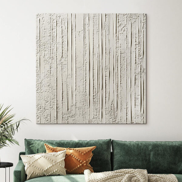 Weiße Wand mit Linien Wandbilder Weiße Wand mit Linien