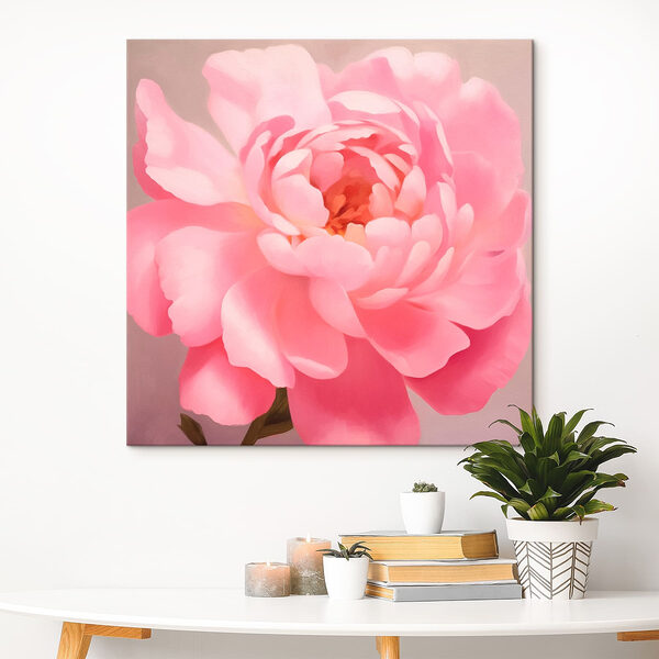 Zarte Blütenblätter in sanften rosa Tönen Wandbilder Zarte Blütenblätter in sanften rosa Tönen