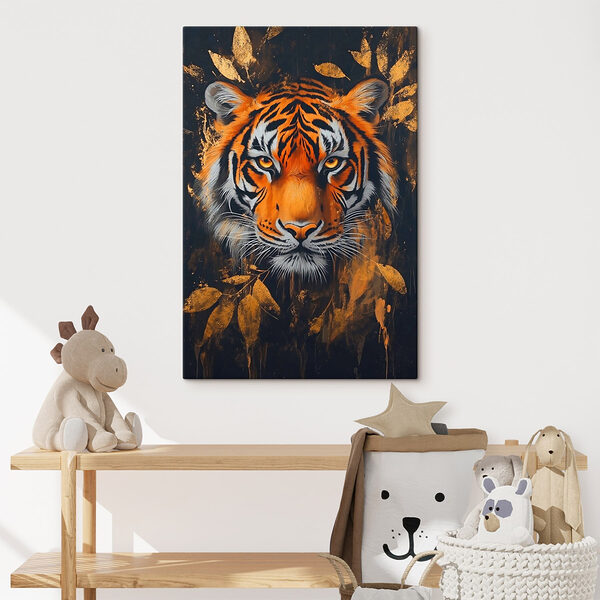 Gemälde eines Tigers Wandbilder Gemälde eines Tigers