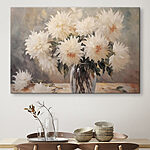Wandbilder Gemälde von Blumen in einer Vase
