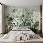 Fototapeten Das komplizierte Blumendesign der Natur.