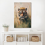 Wandbilder Tiger mit Krone