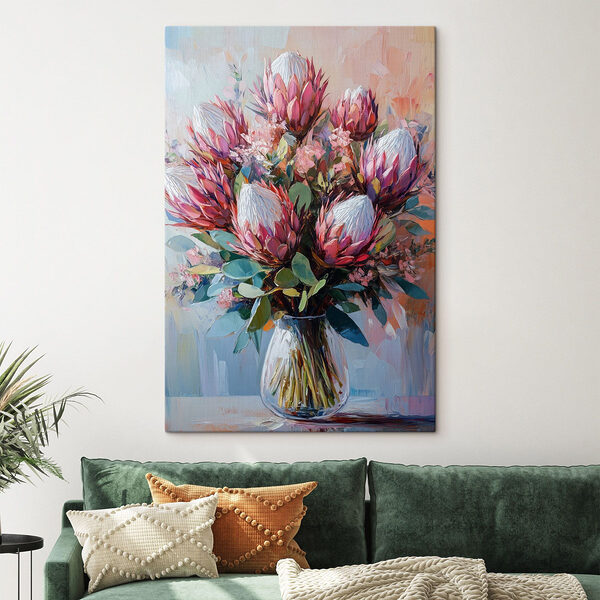 Gemälde eines Blumenstraußes Wandbilder Gemälde eines Blumenstraußes