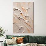 Wandbilder Weiche Kurven in sanften Farbtönen