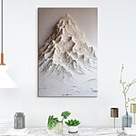Wandbilder Weißer Berg mit Schnee