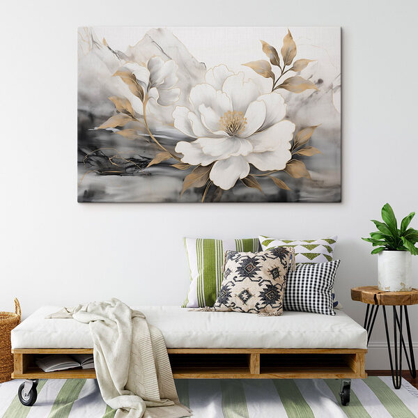 Gemälde einer Blume Wandbilder Gemälde einer Blume