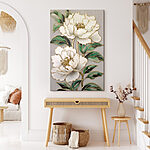 Wandbilder Elegantes florales Design mit zarten Details.