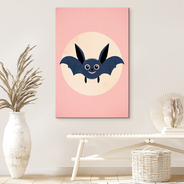 Karikatur einer Fledermaus Wandbilder Karikatur einer Fledermaus