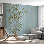 Fototapeten Pflanze mit Blättern darauf