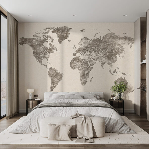 Karte der Welt Fototapeten Karte der Welt