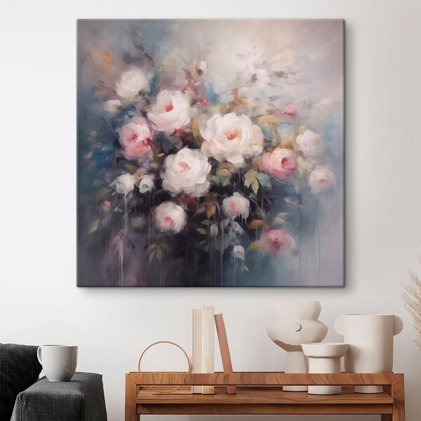 Gemälde von Blumen in einer Vase Wandbilder Gemälde von Blumen in einer Vase