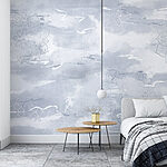 Fototapeten Grauer und weißer Hintergrund mit weißen und grauen Mustern