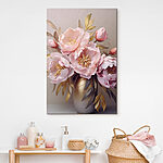 Wandbilder Strauß mit rosa Blumen