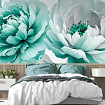 Fototapeten Zarte Blüten in beruhigenden Farben