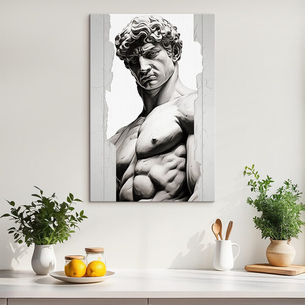 Statue eines Mannes Wandbilder Statue eines Mannes