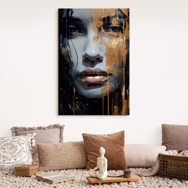 Fesselnde Mischung aus Farben und Emotionen Wandbilder Fesselnde Mischung aus Farben und Emotionen