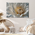 Wandbilder Zarte Blütenblätter in weicher Umarmung