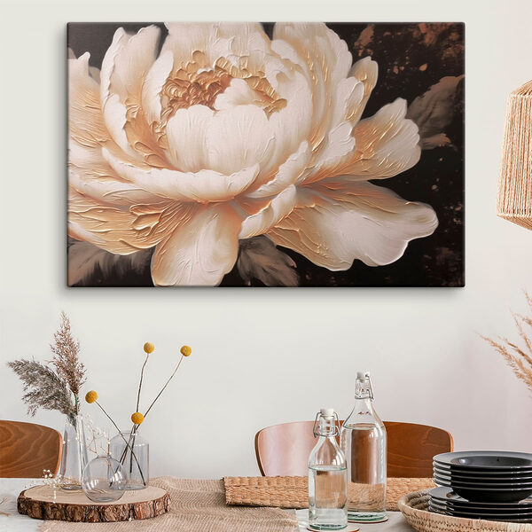 Wandbilder Schöne Blume in sanften Tönen