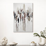 Wandbilder Gruppe von Menschen zu Fuß