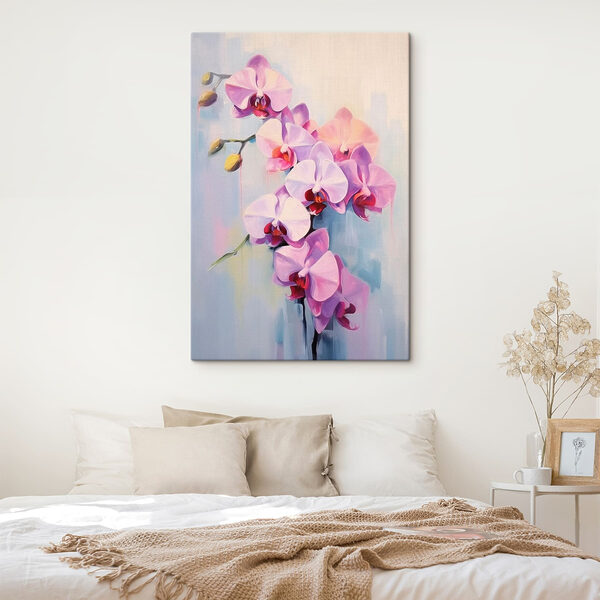 Gemälde von lila Blumen Wandbilder Gemälde von lila Blumen
