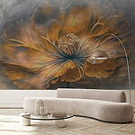 Fototapeten Unscharfes Bild des Gesichts einer Person