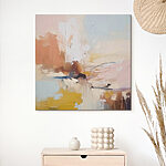 Wandbilder Gemälde einer Landschaft