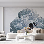 Fototapeten Zarte Blüten in sanften Farbtönen