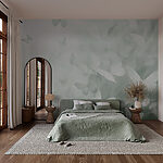 Fototapeten Gruppe von Schmetterlingen im Flug