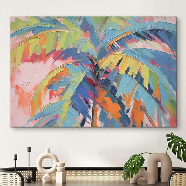 Gemälde einer Palme Wandbilder Gemälde einer Palme