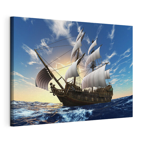 Wandbilder Segelschiff auf dem offenen Meer (Artikelnummer: s15797) Wandbilder Wandbilder Segelschiff auf dem offenen Meer (Artikelnummer: s15797)