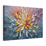 Wandbilder Bunte abstrakte Blumenexplosion