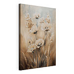 Wandbilder Malerei von Blumen und Gras