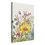 Wandbilder Aquarellmalerei von Blumen