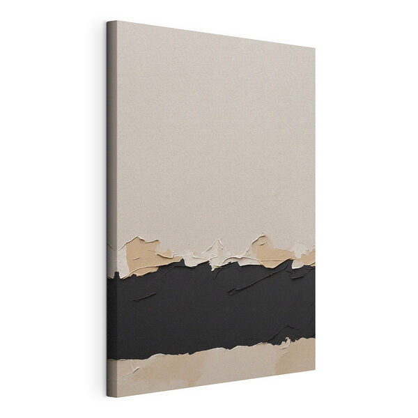 Weiße und schwarze Wand Wandbilder Weiße und schwarze Wand