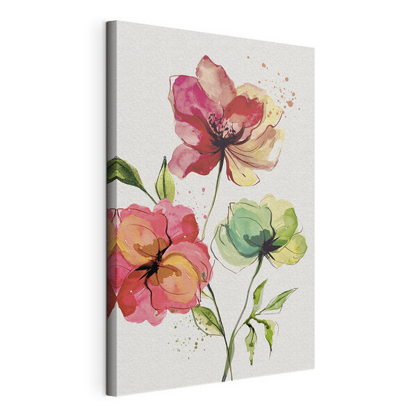 Wandbilder Aquarellmalerei von Blumen (Artikelnummer: s39769) Wandbilder Wandbilder Aquarellmalerei von Blumen (Artikelnummer: s39769)