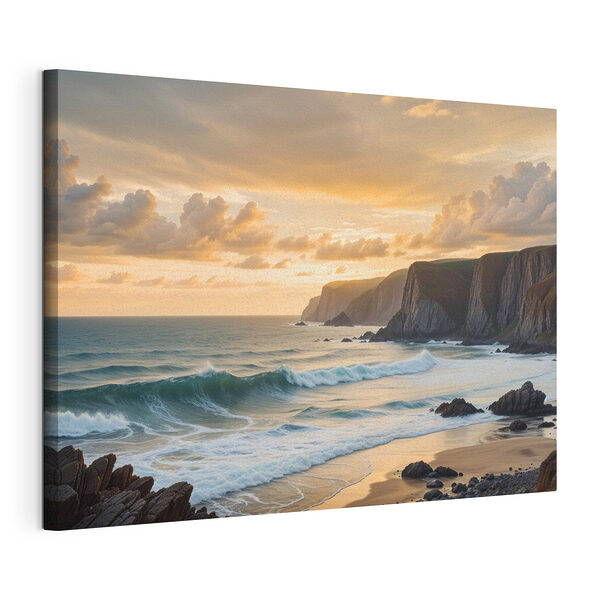 Wandbilder Wellen, die an einen Strand schlagen (Artikelnummer: s40176) Wandbilder Wandbilder Wellen, die an einen Strand schlagen (Artikelnummer: s40176)