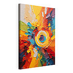 Wandbilder Canvas prints Painting of a circle