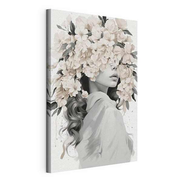 Wandbilder Frau mit Blumen auf dem Kopf (Artikelnummer: s40849) Wandbilder Wandbilder Frau mit Blumen auf dem Kopf (Artikelnummer: s40849)