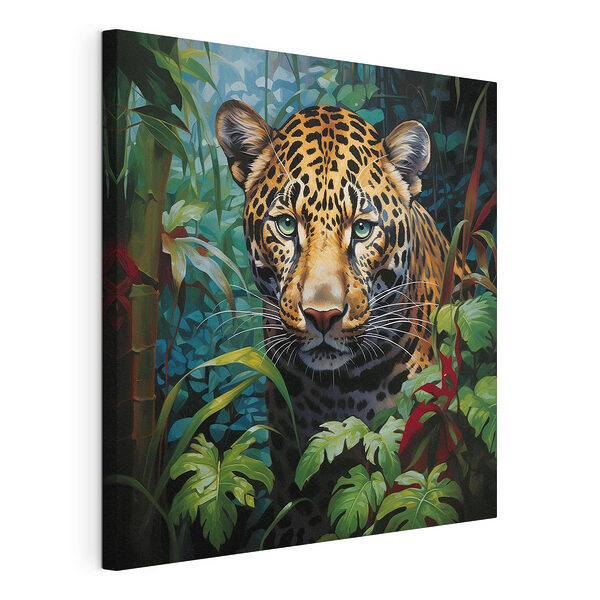 Leopard im Dschungel Wandbilder Leopard im Dschungel