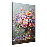 Wandbilder Gemälde von Blumen in einer Vase